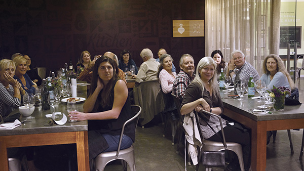 On Wednesday, March 23, Edible Santa Barbara readers gathered at The Kitchen in the Public Market to mingle with old friends and make new ones over a three-course dinner and wine pairing. This Supper Club focused on creative uses for olive oils, and il Fustino owners acted as olive oil expert hosts.