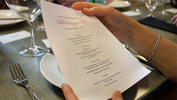 Unraveling the uses of olive oil—from its nutritional benefits to its flavor profile—can be intimidating for the new cook. It’s been cited as the most fraudulent of food products, without many indicators that distinguish the good, genuine olive oils from the faulty low-quality ones. Kirkely emphasized that the menu reflected the high quality of their oils and explained why she used a certain varietal for each dish.