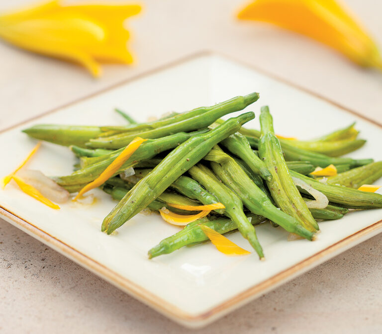 Sauteed Daylily Buds