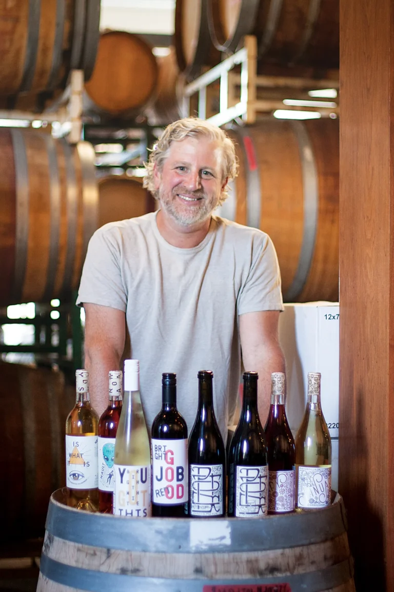 Dave Potter stands behind his eclectic yet approachable wine lineup.