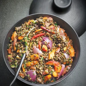 Lentils du Puy and Carrot Salad