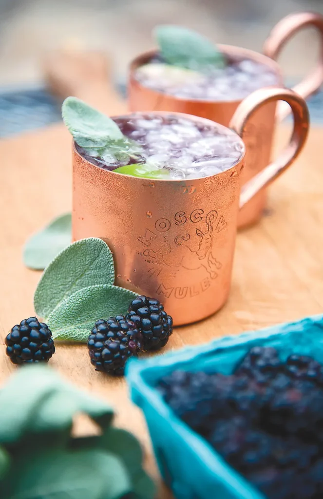 Montecito Mule Cocktail.