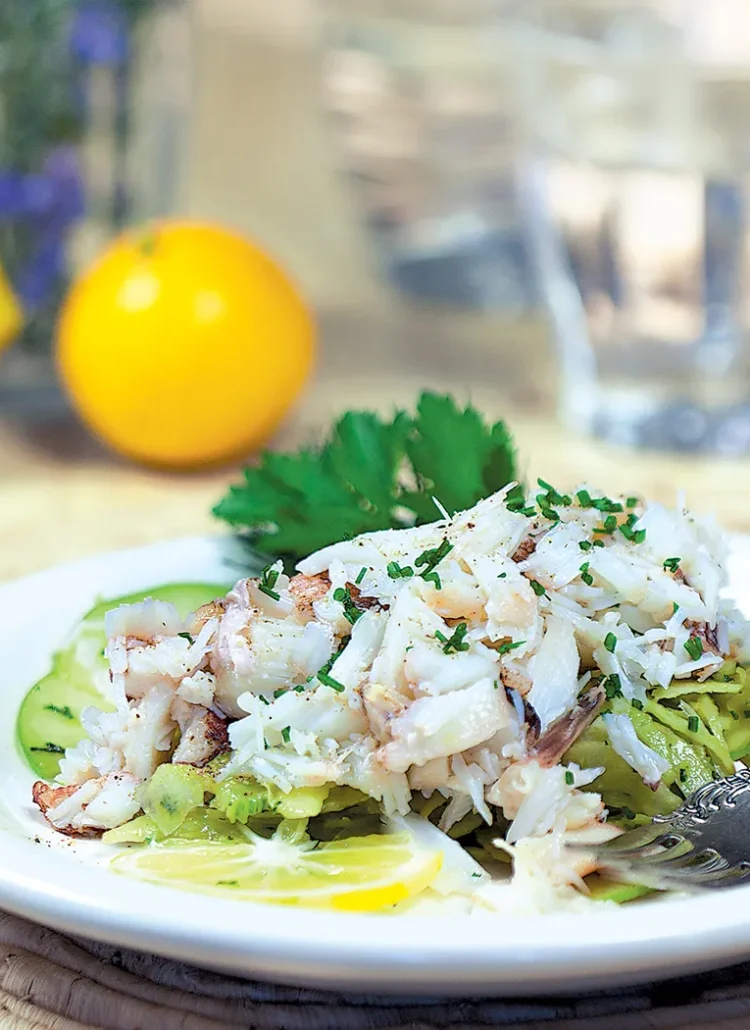 Local Rock Crab Salad