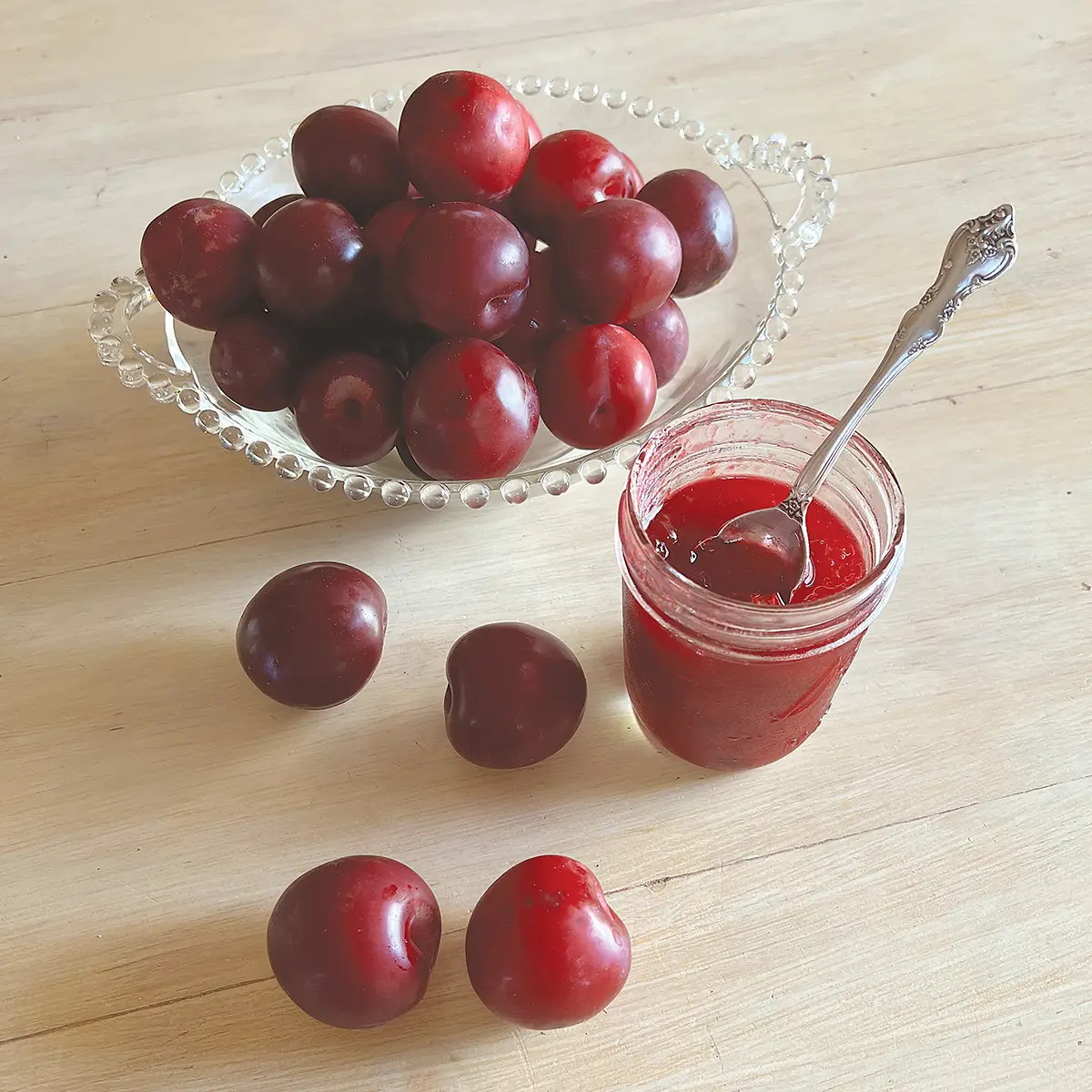 Spiced Plum Jam - Edible Santa Barbara and Wine Country