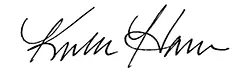 Krista Harris's signature.