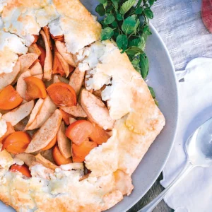 Persimmon & Pear Galette.