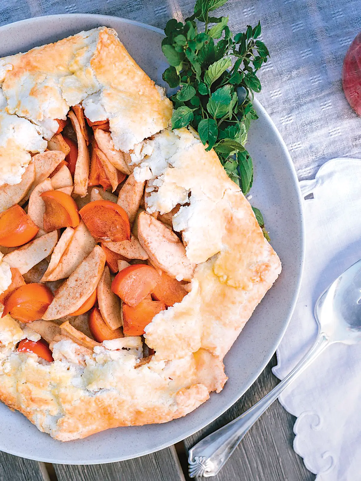 Persimmon & Pear Galette.