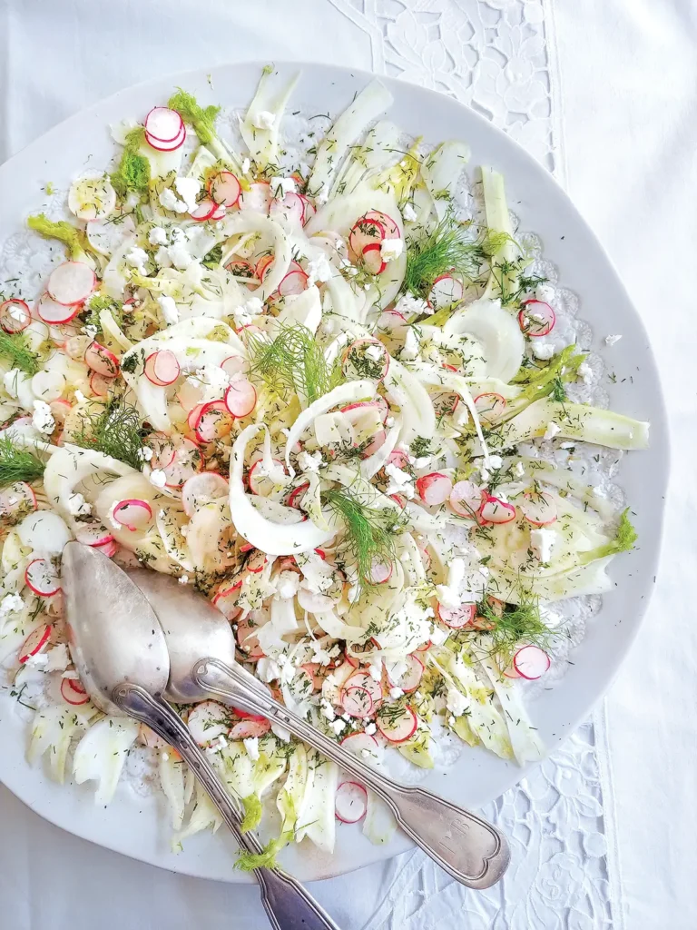 Shaved Fennel and Radish Salad