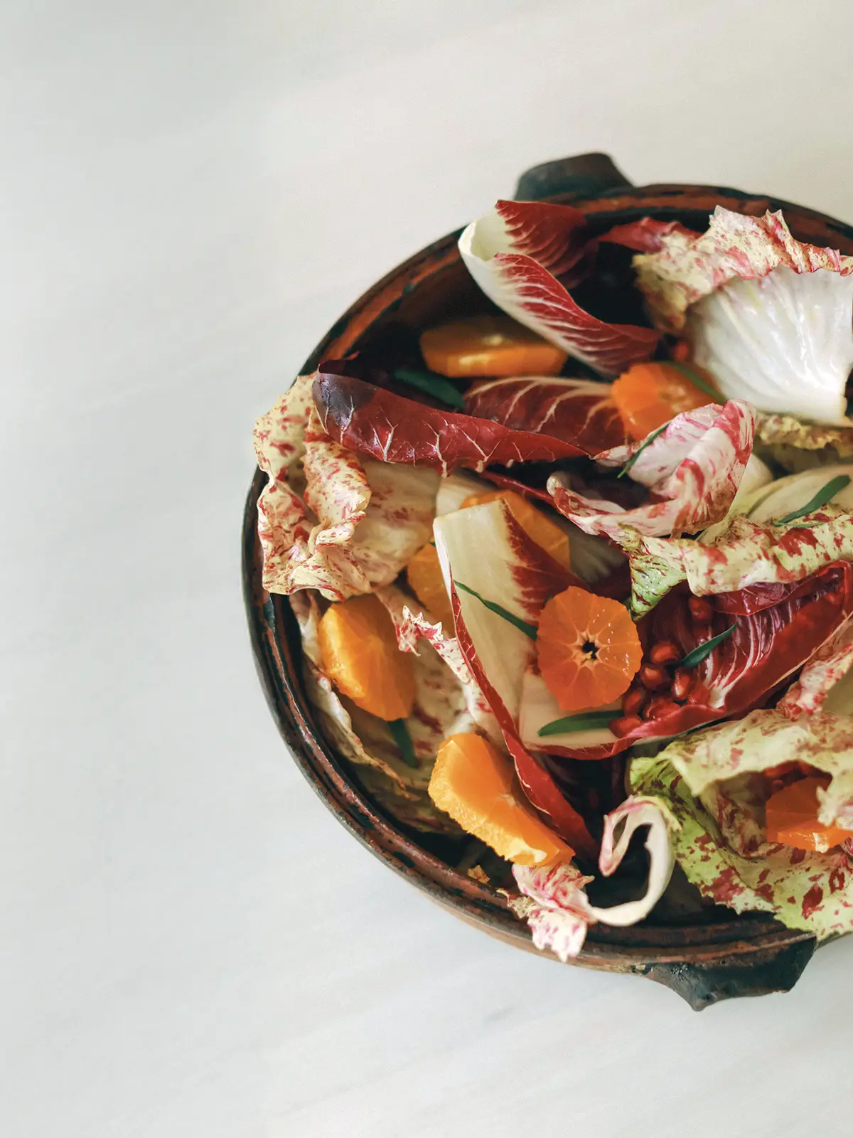 Chicory Salad with Orange Marmalade Vinaigrette - Edible Santa Barbara ...