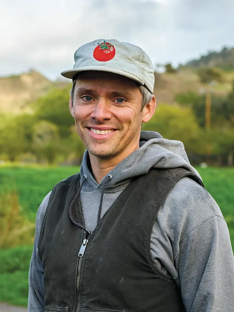 Portrait of Michael Sibalski, farm manager and educator.