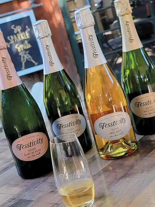 Bottles of Fesstivity by Fess Parker.