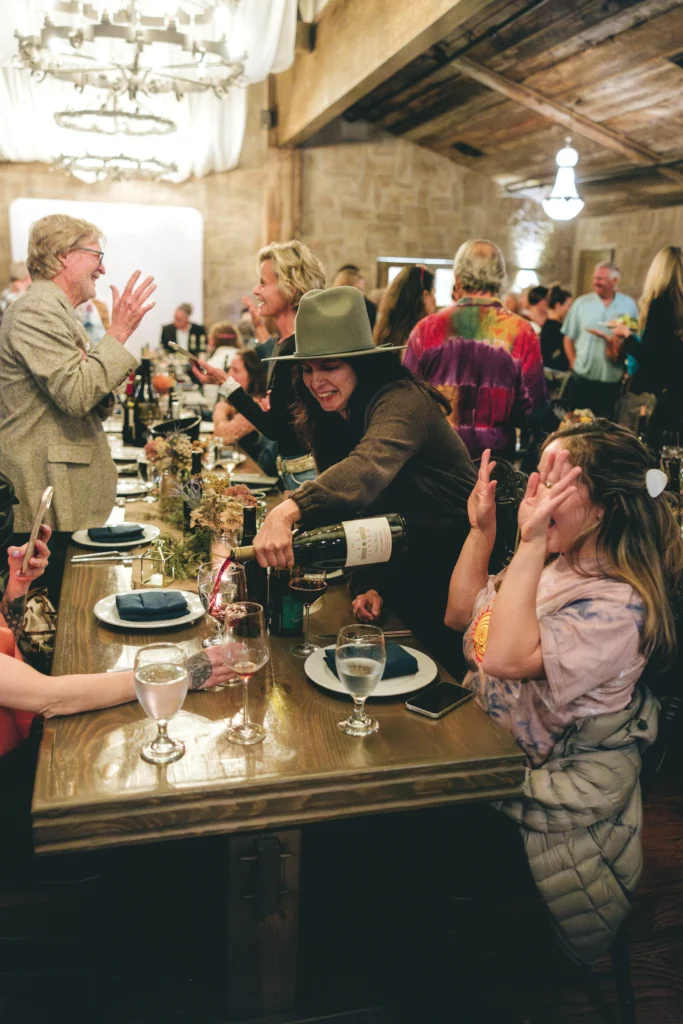 A tribute dinner for the Women Winemakers and Culinarians Foundation.