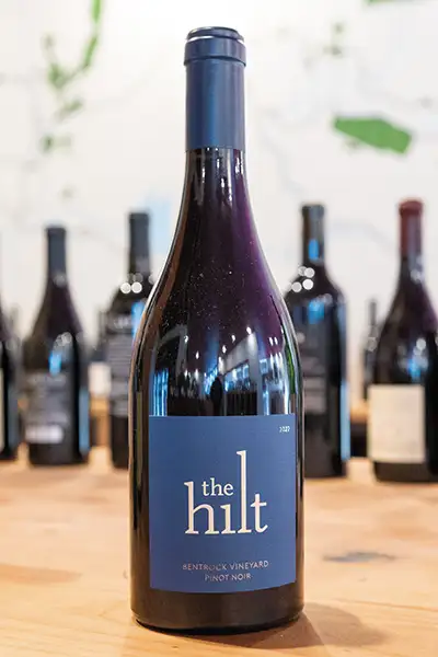The Hilt 2022 Pinot Noir.