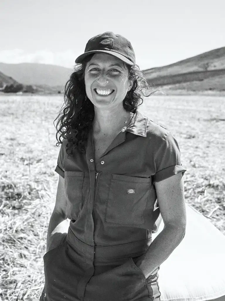 Jenya Schneider of Cuyama Lamb.