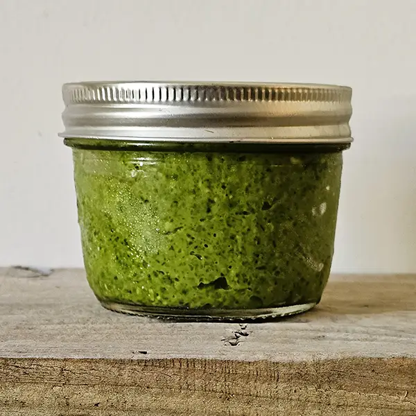 Mason jar of Pepitas Pâté.