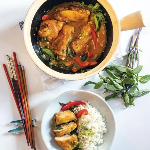 Three-Cup Chicken – Taiwanese Style