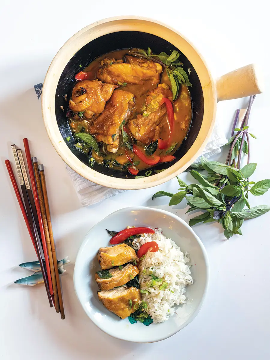 Three-Cup Chicken – Taiwanese Style