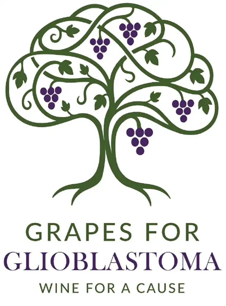 Grapes for Glioblastoma logo.