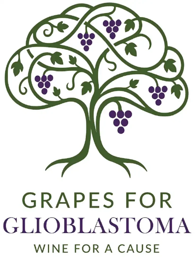Grapes for Glioblastoma logo.